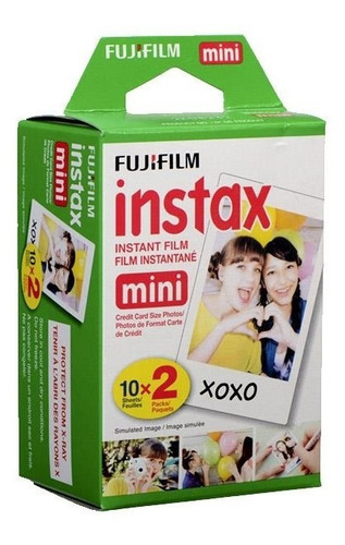 Rollo Película Fujifilm Para Instax Mini  Pack X 20 Fotos