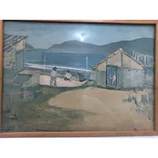 Gravura José Pancetti Arraial Do Cabo 1948