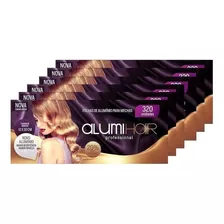 Papel Alumi Hair 10 Unidade Caixa 320 Folhas 12x30 Luzes