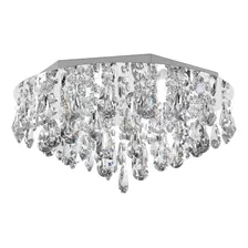 Plafon Lustre De Cristal 40cm Sala Hall Quarto Corredor 311