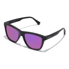 Gafas De Sol Hawkers One Ls Raw Para Hombre Y Mujer Color De La Lente Violeta Color De La Varilla Negro Color Del Armazón Negro Diseño Mirror