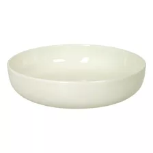 Bowl Recipiente Ensaladera 20 Cms Porcelana Crema