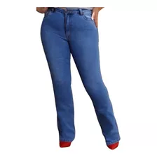 Calça Jeans Flare Plus Size Feminina Revanche Becky Style Up