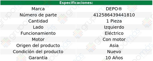 Faro Izq Elctrico C/motor Audi Q3 13 Depo Foto 4