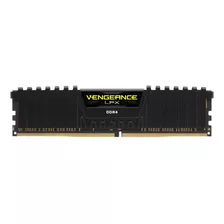 Memoria Ram Vengeance Lpx Gamer Color Negro 8gb 1 Corsair Cmk8gx4m1a2666c16