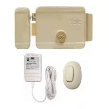 Kit Yale: Cerradura/chapa Eléctrica+ Transformador+pulsador