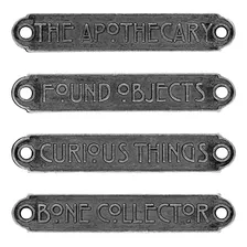 Tim Holtz 2021 Halloween Idea-ology, Word Plaques, 9416...