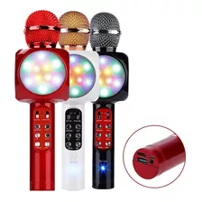 Microfono Bluetooth C/parlante Y Luces 