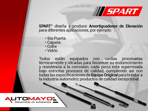 2-amortiguadores De 5a Puerta Spart Pontiac Torrent 06-08 Foto 4