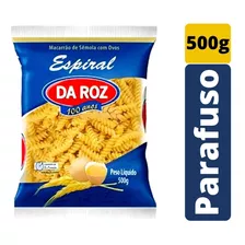 Macarrão Parafuso Espiral Sêmola Com Ovos 500g Da Roz 