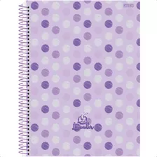 Caderno Feminino Lavender 10 Matérias Univer. São Domingos