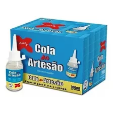 Cola Silicone Liquida Para Artesanato Make+ 100ml Cx C/12und