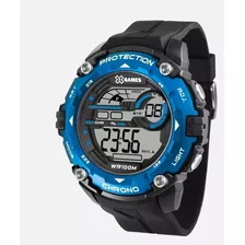 Relógio Masculino Digital Xgames Xmppd548 - Azul!!! -novo!!!