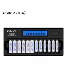 Carregador Pilhas Palo Pl-nc30 12 Slots 