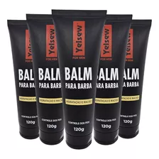 Kit 5 Uni Balm Para Barba Yelsew 120g