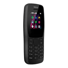 Celular Nokia 110 Leitor Mp3 E Rádio Fm Jogos Preto