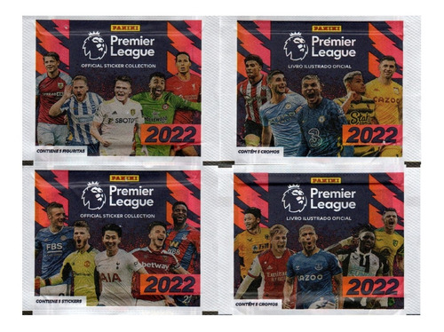 Kit 100 Figurinhas Do Álbum Premier League 2022 (20 Env)