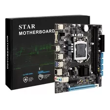 Tarjeta Madre H110 Star Lga1151 Intel Ddr3/hdmi/m.2/lan1000m