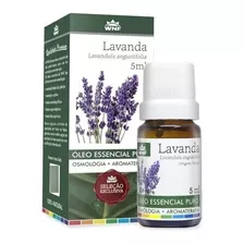 Óleo Essencial Lavanda Puro Natural, 5ml Wnf, Vegano, Relaxa