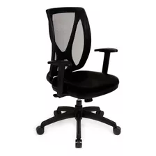 Silla Escritorio Indar Alma Black Ergonomica Bzos Regulables