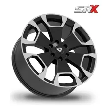 Roda Toyota Srx Aro 20 Tala 8,5 Volcano 6x139,7 Preto Diam