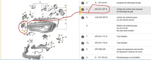 Balastra De Xenn Para Audi Q5 2010 Foto 5