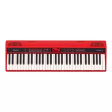 Teclado Musical Roland Go:keys Go-61k 61 Teclas Rojo