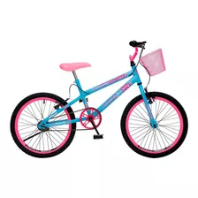 Bicicleta Infantil Aro 20 Colli July Freio V-brake 1 Marcha