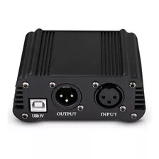 Caja Directa Con Phantom Power Hügel 48v Xlr Balanceada Usb