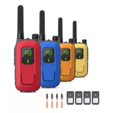 Radioddity Fs-t3 Walkie Talkies Para Adultos Y Niños, Paqu.