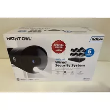 Night Owl Sistema De Seguridad Con Cable Hd 1080p, 6 Cámaras