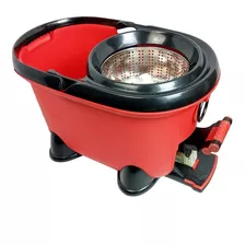 Mopa Giratoria Shoppy Lampazo Centrifugo Escurridor Balde Con Pedal Y 2 Mopas De Repuesto Limpieza Del Hogar