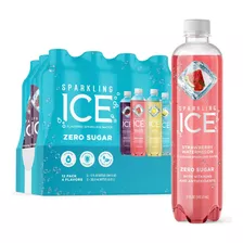 Sparkling Ice, Paquete Familiar Azul. Botellas De 17 Oz (paq