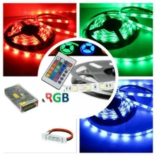 Iluminação Led P/ Sanca De Gesso 20m (4rl) Fita 5050 Rgb