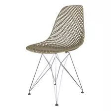 Cadeira Para Sala De Estar Eames Maglia Pp Eiffel