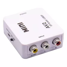 Convertidor De Video Hdmi Av2 Full Hd 1080p