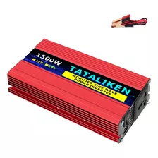 Inversor De Corriente Coche Portátil 12v/220v50hz 1500w Auto