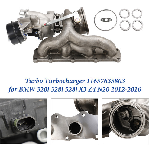 Turbocompresor 11657635803 Para Bmw 320i 328i 528i 12-16 Foto 6