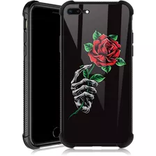 Funda Para iPhone 7/8 Plus, Flor/resistente/suave/rigida