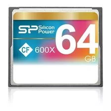 Cartão De Memória Compactflash Silicon Power 64gb 600x