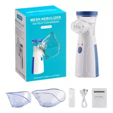 Nebulizador Portátil Ultrassonico Com Bateria Recarregável 