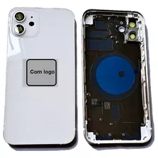 Carcaça Aro Compatível Com iPhone 12 5g - Branca