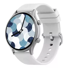 Smartwatch Relógio Inteligente 49mm Haiz My Watch 2 Fit Cor Da Caixa Prateado Cor Da Pulseira Branco Cor Do Bisel Prateado