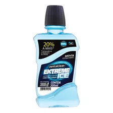 Enxaguante Bucal Antisséptico Menta Extra Forte Dentalclean Extreme Ice Frasco 300ml