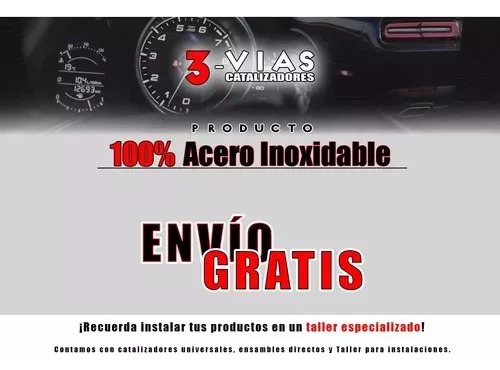 Catalizador Euro 4 Ford Excursion V10 6.8l Dos Sustratos Max Foto 6