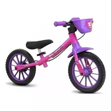 Bicicleta Infantil Sem Pedal Equilíbrio Balance Nathor Aro12