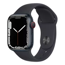 Apple Watch Series 7 (gps + Cellular, 41mm) - Caixa De Alumínio Meia-noite - Pulseira Esportiva Meia-noite