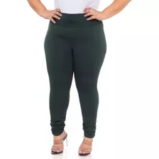 Calça Legging Feminina Plus Size Térmica Suplex Trainning