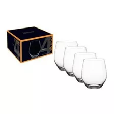 Set X4 Vasos 550ml.(c.regalo)vivendi 92512-0 Cristal Nachtma