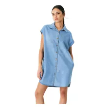 Vestido Jean Camisero Denim